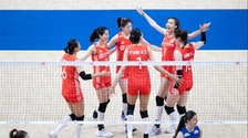 中国女排在奥运席位争夺中处于有利位置