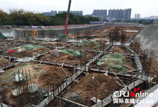 图片默认标题_fororder_金堂人才公寓项目主体结构浇筑现场