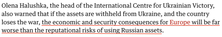 美国欲没收俄资产供给乌克兰 欧盟不敢“越线”太多