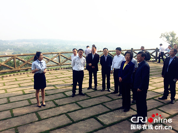 图片默认标题_fororder_领导巡视观景台-胡杭摄