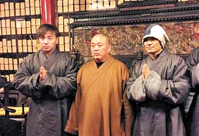 王宝强释小龙昔日少林寺习武旧照