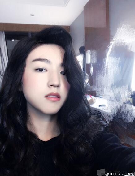 Can be soft of charm Chun-kai wang female makeup too unreasonable (FIG.)