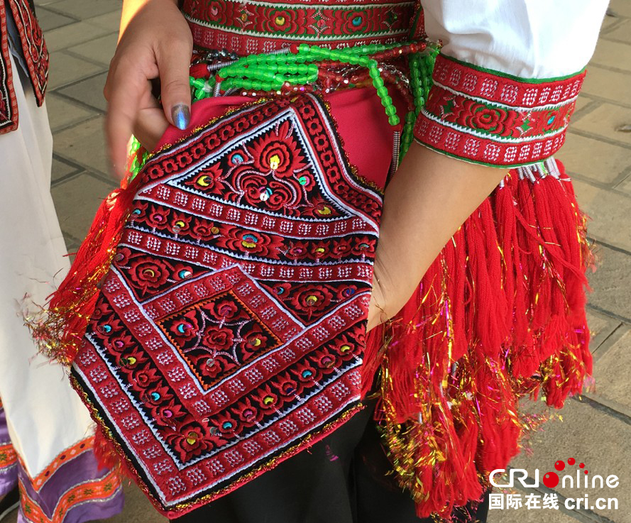 云南民族文化行:哈尼族彝族传统民族服饰