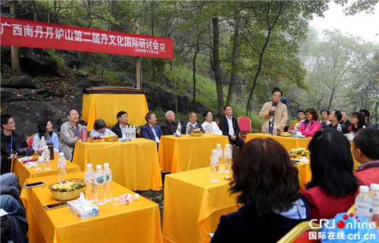 第二届丹文化国际研讨会在广西丹炉山景区召开