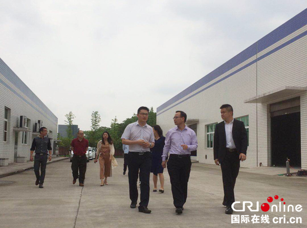 图片默认标题_fororder_考察组一行考察五粮液制药公司