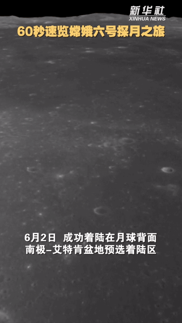 60秒速览嫦娥六号探月之旅