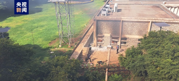 肯尼亚内罗毕议会大楼发生火灾