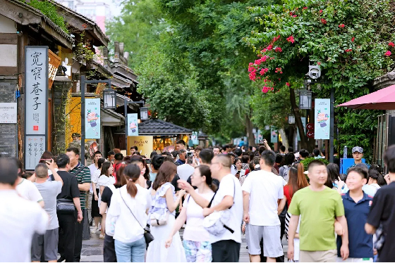 青羊五大街区凸显烟火成都魅力 Qingyang Wudajie District highlights the charm of fireworks in Chengdu_fororder_未标题-1