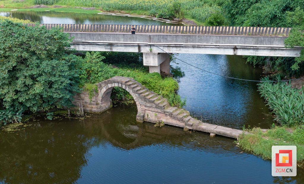 (转载)盐都文物·镜像⑲|杨柳溪石拱桥最美3/4“侧脸”