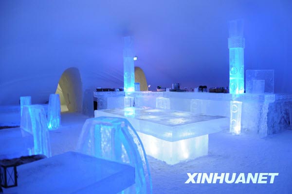 Istana Es Dan Salju di Finlandia