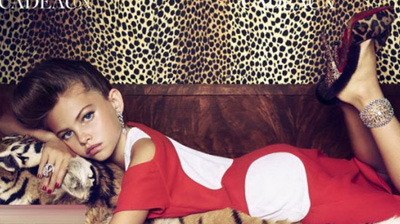 Foto Gadis Kecil Perancis yang Sexy untuk Sampul Majalah Diperdebatkan