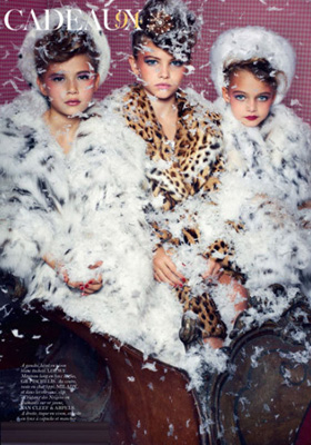 Foto Gadis Kecil Perancis yang Sexy untuk Sampul Majalah Diperdebatkan