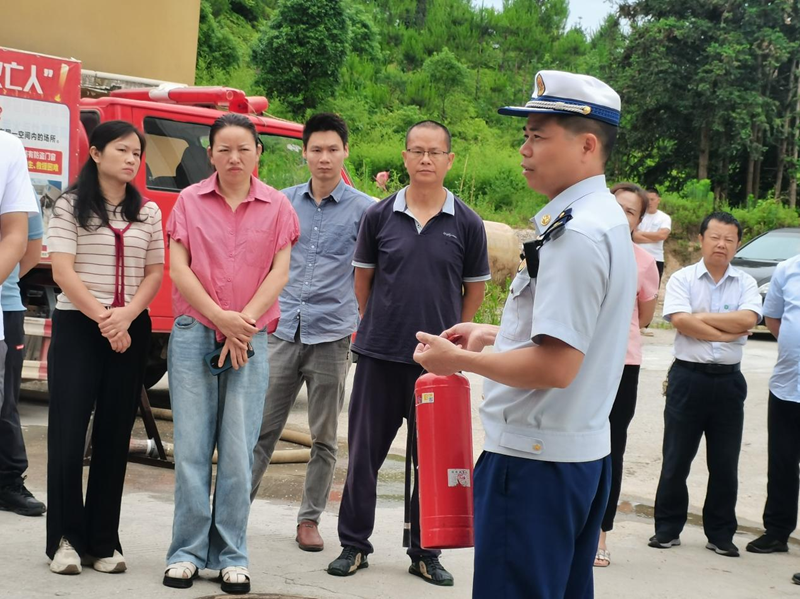 赣州石城县消防救援大队组织全县重点单位开展消防产品知识培训_fororder_图片7