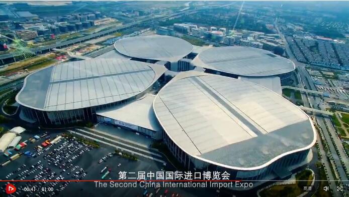 千龙新闻网@【地评线】进博会上惊喜多，“四叶草”里“买全球”