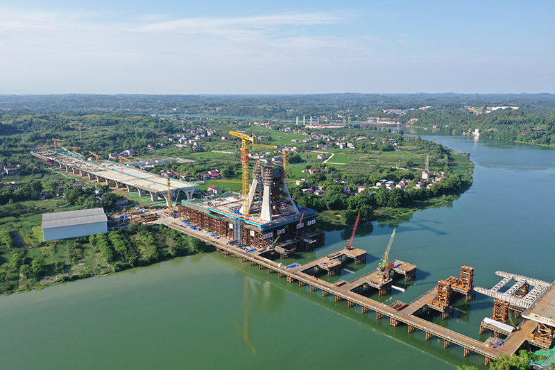 构建完善开放通道 成都东西城市轴线沱江大桥加快建设_fororder_微信图片_20240809094344