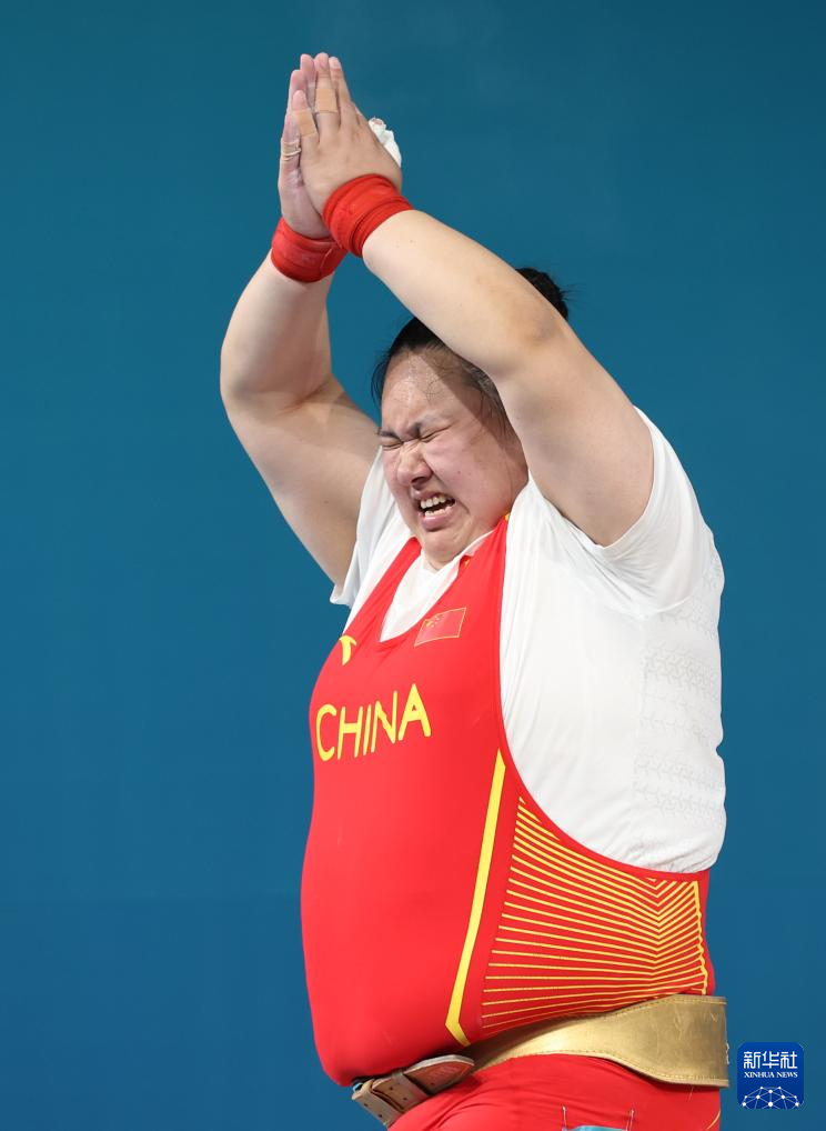 巴黎奥运会丨举重——女子81公斤以上级:李雯雯夺得金牌 巴黎奥运会丨举重——女子81公斤以上级:李雯雯夺得金牌