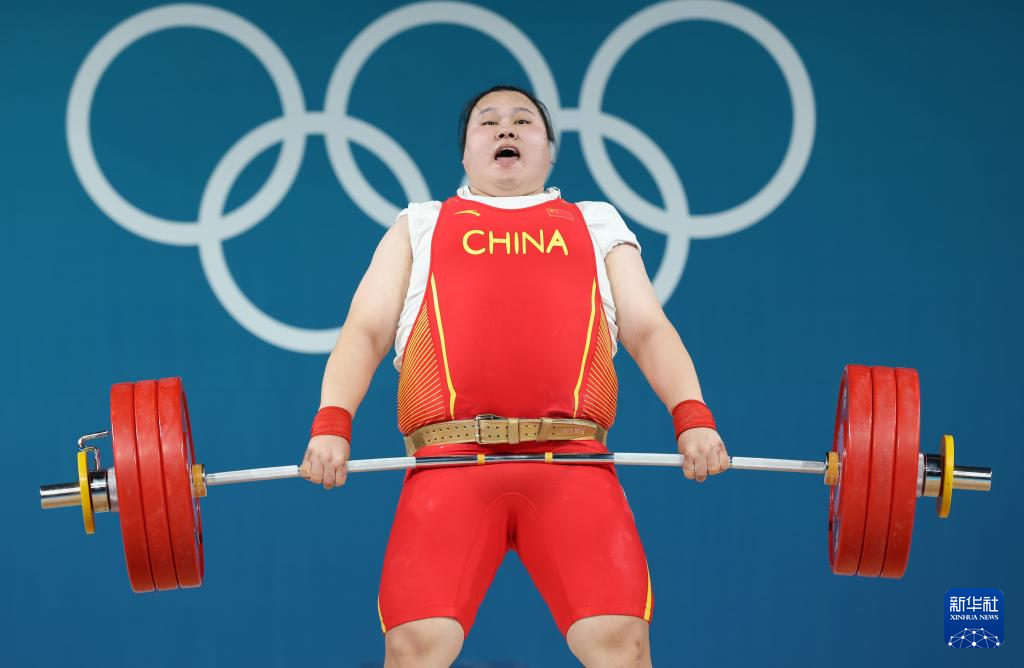 巴黎奥运会丨举重——女子81公斤以上级:李雯雯夺得金牌 巴黎奥运会丨举重——女子81公斤以上级:李雯雯夺得金牌