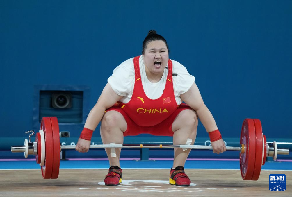 巴黎奥运会丨举重——女子81公斤以上级:李雯雯夺得金牌 巴黎奥运会丨举重——女子81公斤以上级:李雯雯夺得金牌