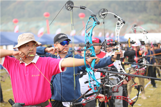 【湖北】【供稿】2019圣境山全国射箭比赛在荆门东宝举行