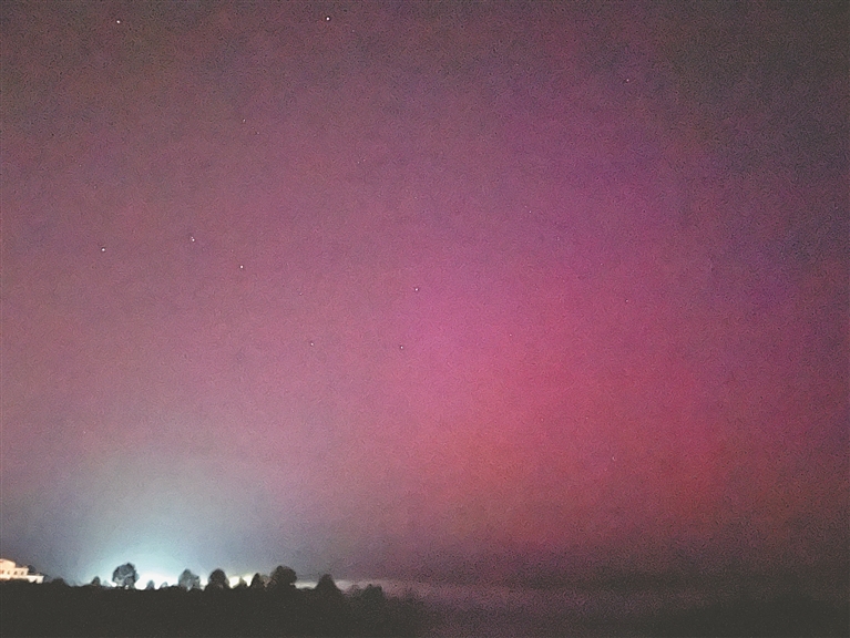 醉龙江│极光红月交辉漠河