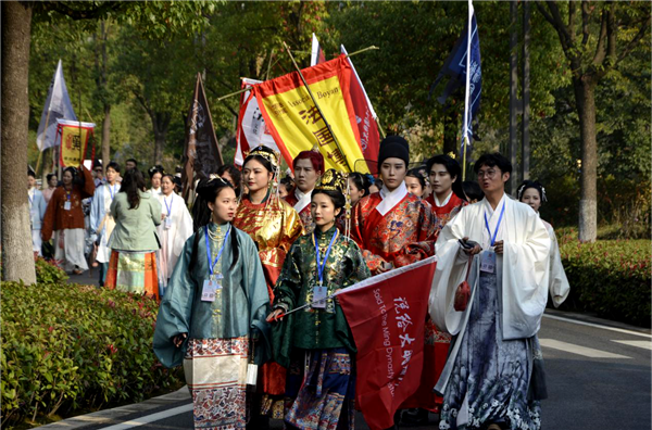 【湖北】【CRI原创】第七届中华礼乐大会在武汉园博园景区圆满举行