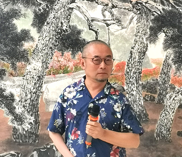 韩国画家申东哲画展在成都举行_fororder_图片-3