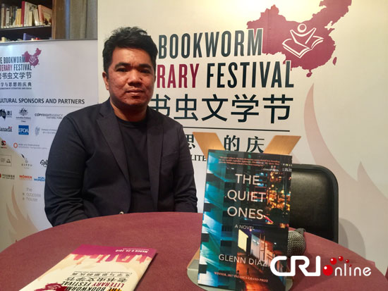 Glenn Diaz lumahok sa 11th Bookworm Literary Festival sa Beijing