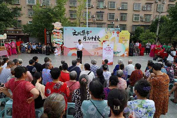 简阳市:中秋文明集解锁传统节日“新”体验_fororder_中秋民俗向月亮许个心愿(图--陈虔羽)