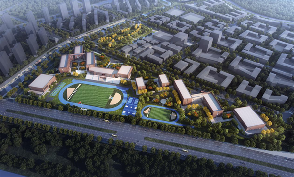 沈阳二中浑南高级中学一期工程举行开工动员大会 优质高中资源将进驻浑南_fororder_张琪加急3