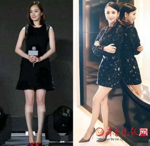 佟丽娅比杨幂黑 但同框比美杨幂输了