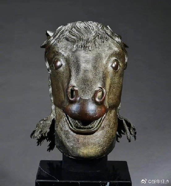 【新华网】昂首北上！马首铜像将归藏圆明园