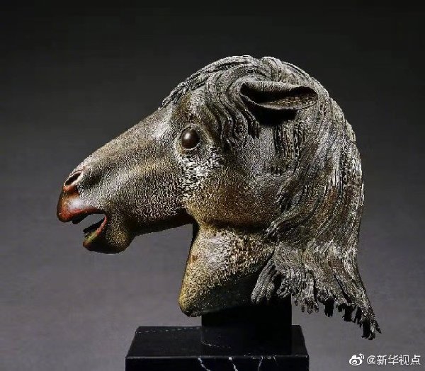 【新华网】昂首北上！马首铜像将归藏圆明园