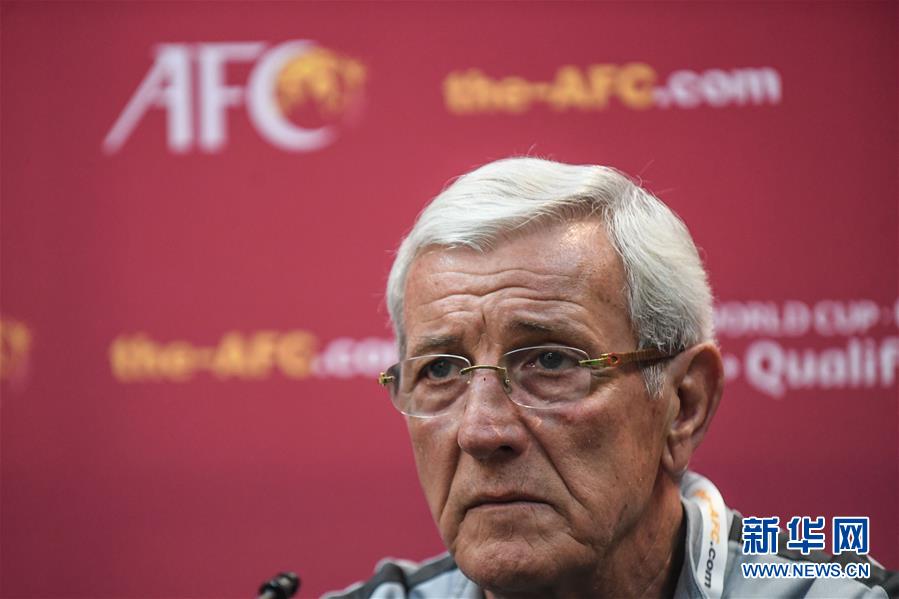 新华网@世预赛：里皮宣布辞去中国男足主教练职务