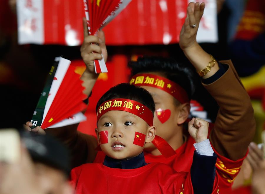 世预赛：中国队主场0-0卡塔尔队
