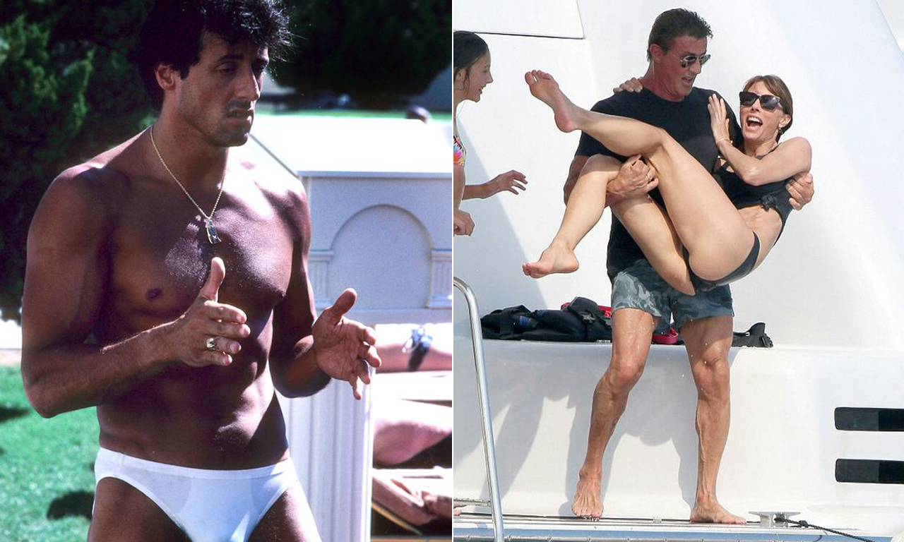 貌美如花!史泰龙家有