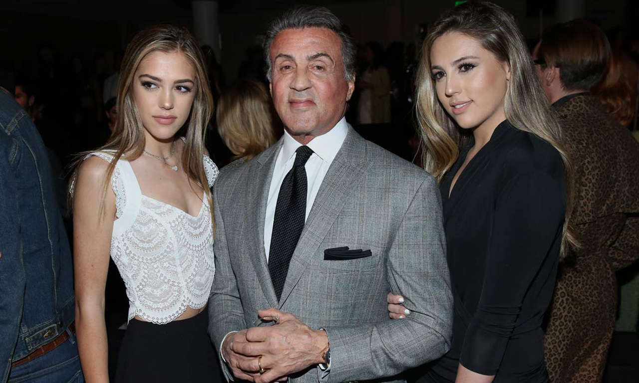 貌美如花!史泰龙家有