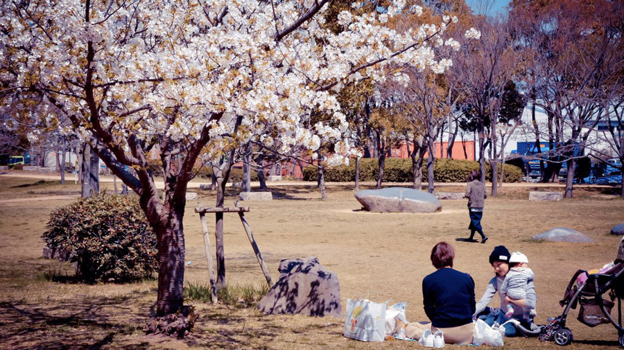 4月4日　神戸ポートアイランド　呉廷凌さん