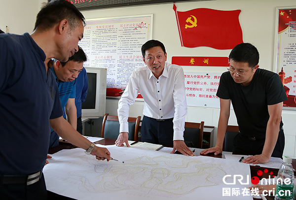 图片默认标题_fororder_大安区委副书记、区长杨斌（右二）听取项目业主乡村发展规划汇报