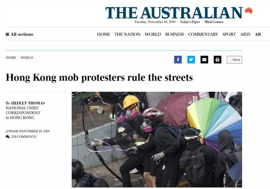 #环球网#这位西方主流媒体人够胆大 香港人不敢说的他敢说