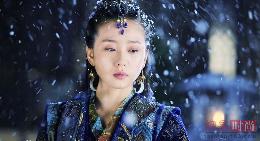 北京迎今冬初雪 与雪景最搭的女星只有刘诗诗(组图)
