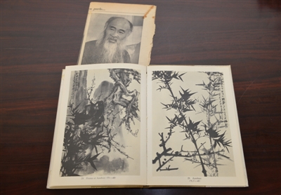 （焦点图，导航成都，移动端）离别近60年 张大千《双清图》在成都首次曝光