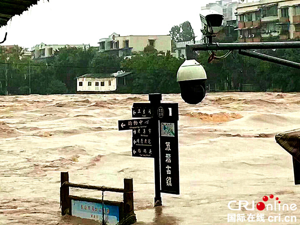 图片默认标题_fororder_乐山市中心城区部分地区被淹（摄影：王卫东）-(2)