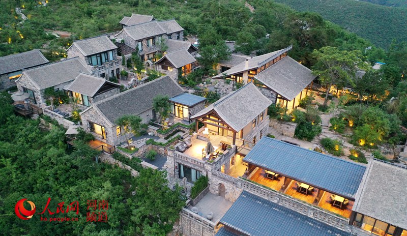 位于太行深处的精品民宿——云上院子(修武县委宣传部供图)新疆人沈沁