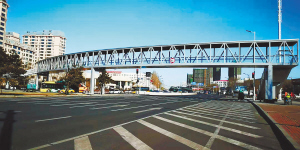 11月底前哈尔滨市5座新建过街天桥将全部竣工投用