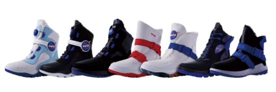 “丹麦天使”穿COZYSTEPS与NASA联名款雪地靴打造科幻风 “丹麦天使”穿COZYSTEPS与NASA联名款雪地靴打造科幻风