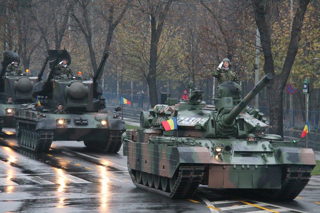罗马尼亚阅兵美俄装备凑齐了组图