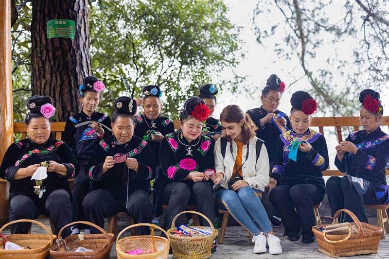 中国青年报@【中国吸引力】用双手绣出美好“黔”图