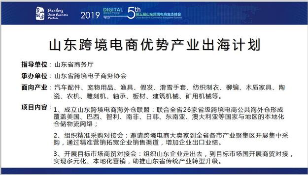 山东发布跨境电商企业扶持政策