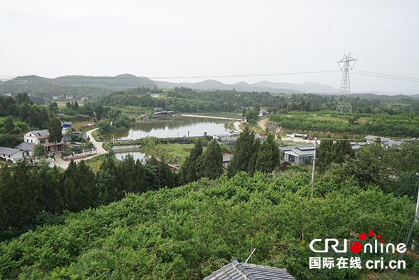 梓潼县石牛镇华沙村生态旅游度假村(摄影 杨明)借力千年蜀道遗产地