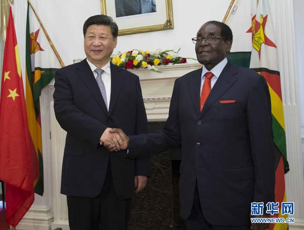 Xi Jinping Kunjungi Zimbabwe Xi Jinping Kunjungi Zimbabwe